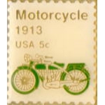 MOTORCYLE STAMP PIN